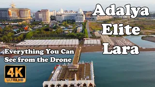 Adalya Elite Lara from Drone Antalya Turkey in 4K