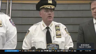 NYPD holds news conference on fatal shooting of teenager on subway