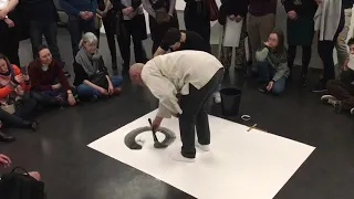 Sumi-e painting *Enso Demonstration*