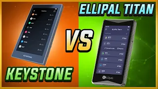 Keystone Pro vs Ellipal Titan | Which Air Gapped Wallet Is Best?