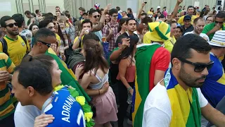 Torcida Brasil 8. Moscou 28 de junho de 2018