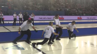 Team Ulsrud Comfyballs Dance to The Final Countdown