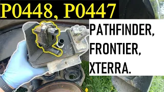 We Fixed It! P0448 P0447 EVAP VENT CONTROL CIRCUIT SHORTED OPEN NISSAN PATHFINDER, FRONTIER, XTRERRA