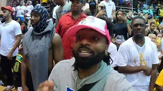 FANS CAMP OUT TO SEE LEBRON JAMES AND JASON TATUM IN SEATTLE AT THE CRAWSOVER PRO AM EPIC MOMENT!!!!