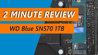 The Western Digital Blue SN570 NVMe SSD 1TB is budget performance - Review