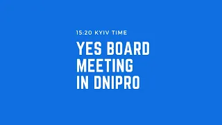 Yalta European Strategy (YES) Board Meeting in Dnipro