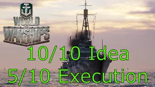 World of Warships- German DD Split: 10/10 Idea, 5/10 Execution