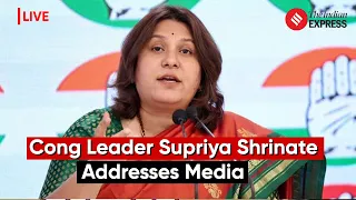 Congress Leader Supriya Shrinate Addresses Press Conference At AICC HQ