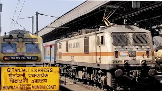 Nagpur to Howrah by Gitanjali Express | An Aggressive Train Journey Through The Freight Corridor