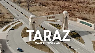 Taraz Kazakhstan Aerial Drone (DynamicEdit)