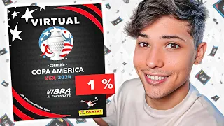 COMPLETANDO el ÁLBUM VIRTUAL de FIGURITAS COPA AMERICA USA 2024