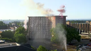 Tutwiler Hall Demolition, July 4th, 2022
