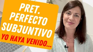 🟠 Pret. perfecto de SUBJUNTIVO (Relación con el indicativo)