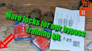 More locks for our bypass training kit (526)