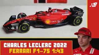 **F1 DIE-CAST REVIEW** - Bburago 2022 Charles Leclerc Ferrari F1-75 1:43