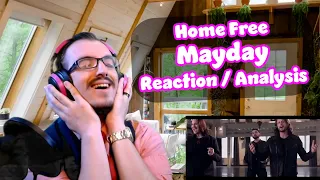 A BASS AND A TENOR IN ONE PACKAGE | Home Free - Mayday | Acapella reaction and analysis