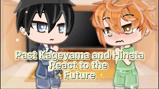 Past Kageyama and Hinata react to future|3/3|¡Spoilers!Credits in Description