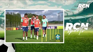 RCN Sports - Seleção Brasileira faz treino antes de amistoso na França