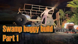 Florida swamp buggy build part 1 (Big Cypress buggy) how to build a swamp buggy series