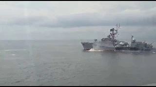 МПК-221 выполняет парадную торпедную стрельбу 2017