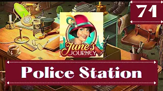 JUNE'S JOURNEY  71| POLICE STATION - Hidden Object Game