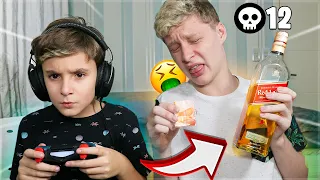 Bebo PINGA a CADA KILL Do Meu IRMÃOZINHO No FORTNITE!