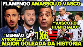 OLHA O QUE O ZINHO FALOU sobre o FLAMENGO após VASCO 1 X 6 FLAMENGO ! "FLAMENGO AMASSOU O VASCO"