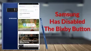 Samsung Has Disabled The Bixby Button - YouTube Tech Guy