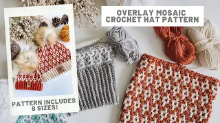 Hello Pumpkin Mosaic Crochet Hat