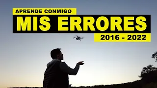 🛑NO Cometas MIS ERRORES con Drones. APROVECHA mis 6 años de Experiencia