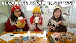 WE TRIED $80 WORTH OF VEGAN ICE CREAM | Vegan Ice Cream Taste Test