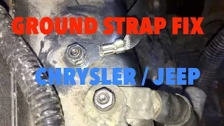 Chrysler/Jeep Ground Strap Repair