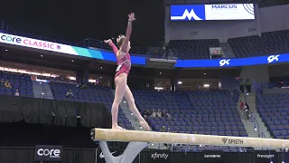 Lavi Crain  - Balance Beam  - 2024 Core Hydration Classic  - Junior Women