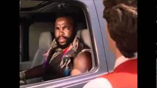 Mr T.  Nobody touches BA's van