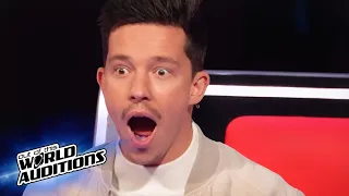 9 INCREDIBLE ALL-STARS Blind Auditions on The Voice