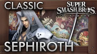 Super Smash Bros. Ultimate: SEPHIROTH Classic Mode - 9.9 Intensity No Continues