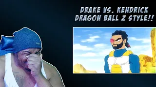 HILARIOUS SSJ9K COMEDY!!! | SSJ9K - Drake vs. Kendrick (But It's Dragon Ball Z) (REACTION)