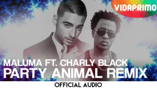 Maluma , Charly Black - Party Animal remix (Audio Oficial)