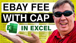 Excel - Dueling Excel - VLOOKUP EBay fee but not over Max - Duel143 - Episode 1805