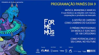 Formemus 2020 - Terceiro dia - 09/08/2020