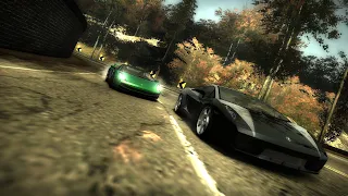 Lamborghini Gallardo vs Lamborghini Gallardo | Ming | 1st race | Need for Speed : Most Wanted (2005)