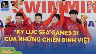 Xem lại những kỷ lục đáng chú ý của những chiến binh Việt Nam thiết lập tại SEA Games 31 🇻🇳 🇻🇳 🇻🇳