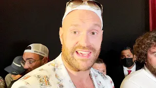 TYSON FURY REACTS TO DEONTAY WILDER'S SILENCE AT PRESS CONFERENCE "HES MENTALLY FRAGILE!”
