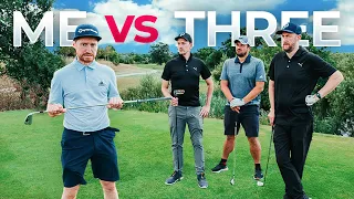 Can a 4 HCP beat 3 x 18 HCP's in a Scratch Better Ball? (feat Bad Golf Channel)