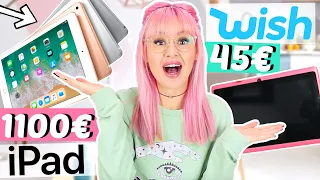 BILLIGES iPad von WISH 45€ 😱 im Vergleich mit Apple 1100€ | ViktoriaSarina