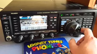 Yaesu FTDX-1200 First time power on