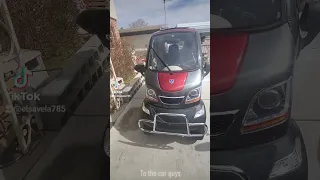 To the car guys who don't understand its a mobility scooter