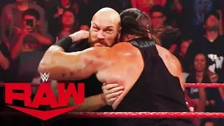 Tyson Fury makes a huge impact in WWE: Raw, Oct. 14, 2019