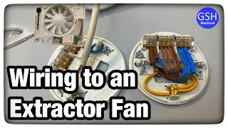 How to Wire an Extractor Fan or a Second Light From a Ceiling Rose and Pendant