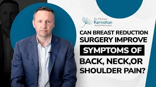 Can breast reduction surgery improve symptoms of back, neck, or shoulder pain?